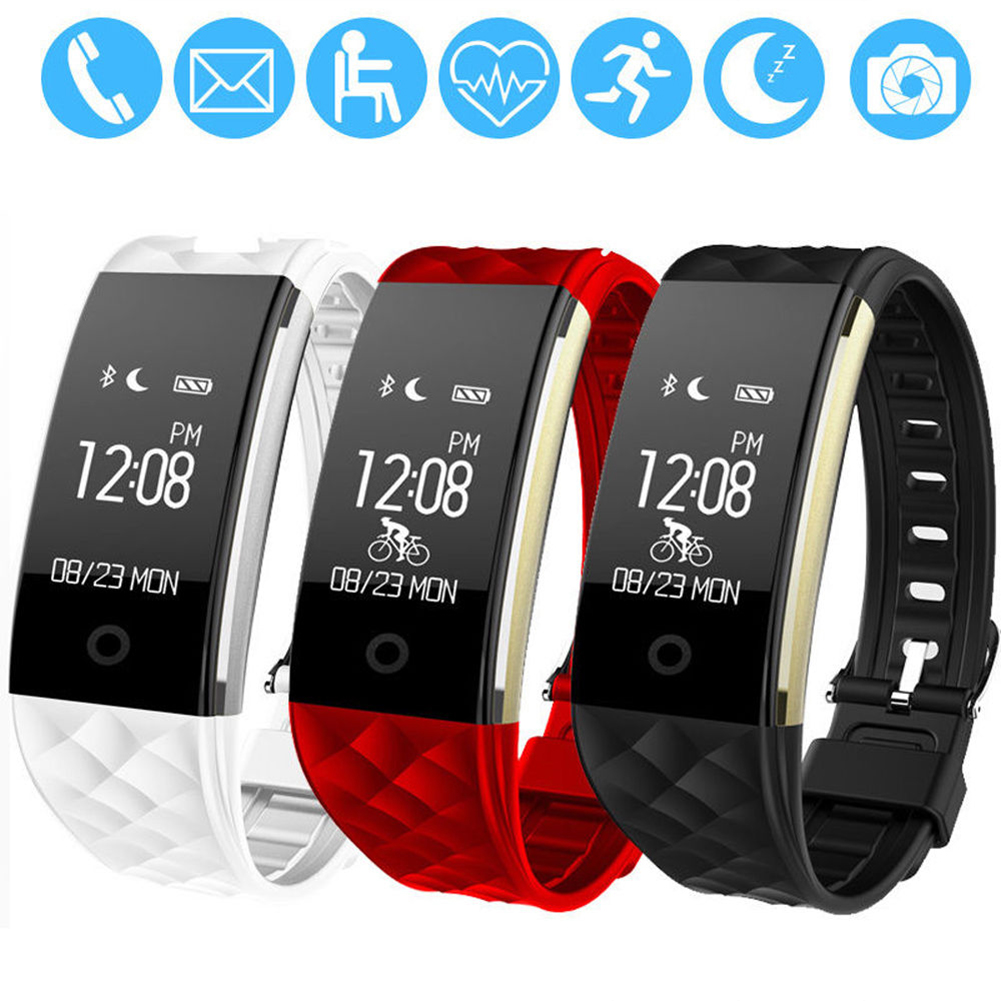 Waterproof Heart Rate GPS Smart Wristband Watch Bracelet Sport Fitness Tracker