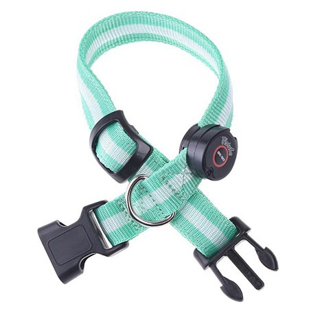 LED nylon collar