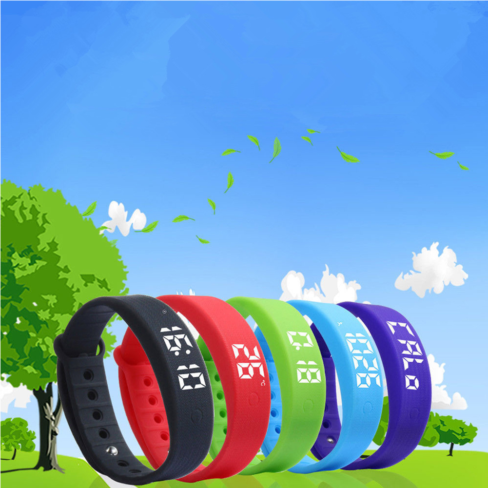 Fitness Band Activity Tracker Children Watch Bracelet Kid Pedometer