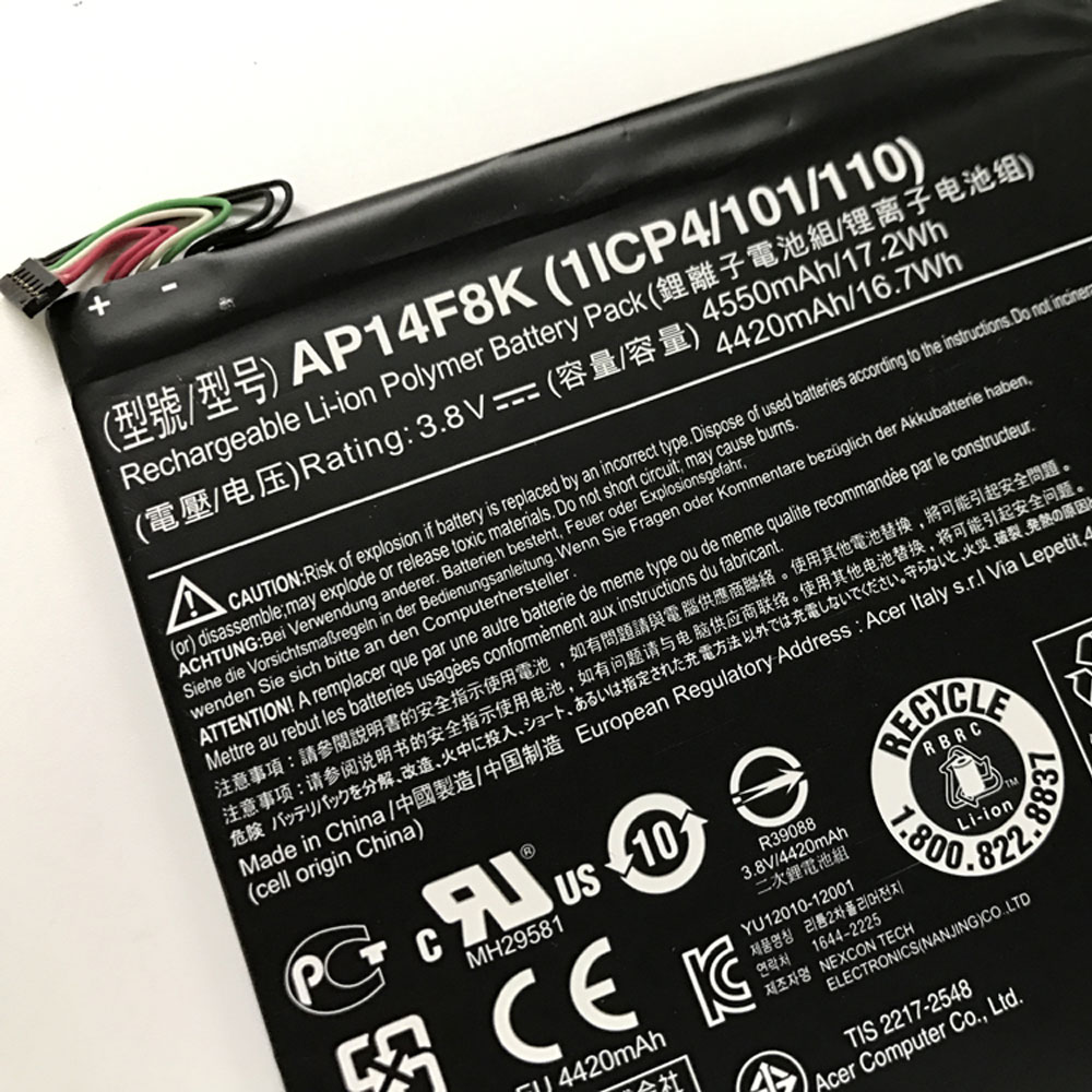 AP14E8K 交換バッテリー