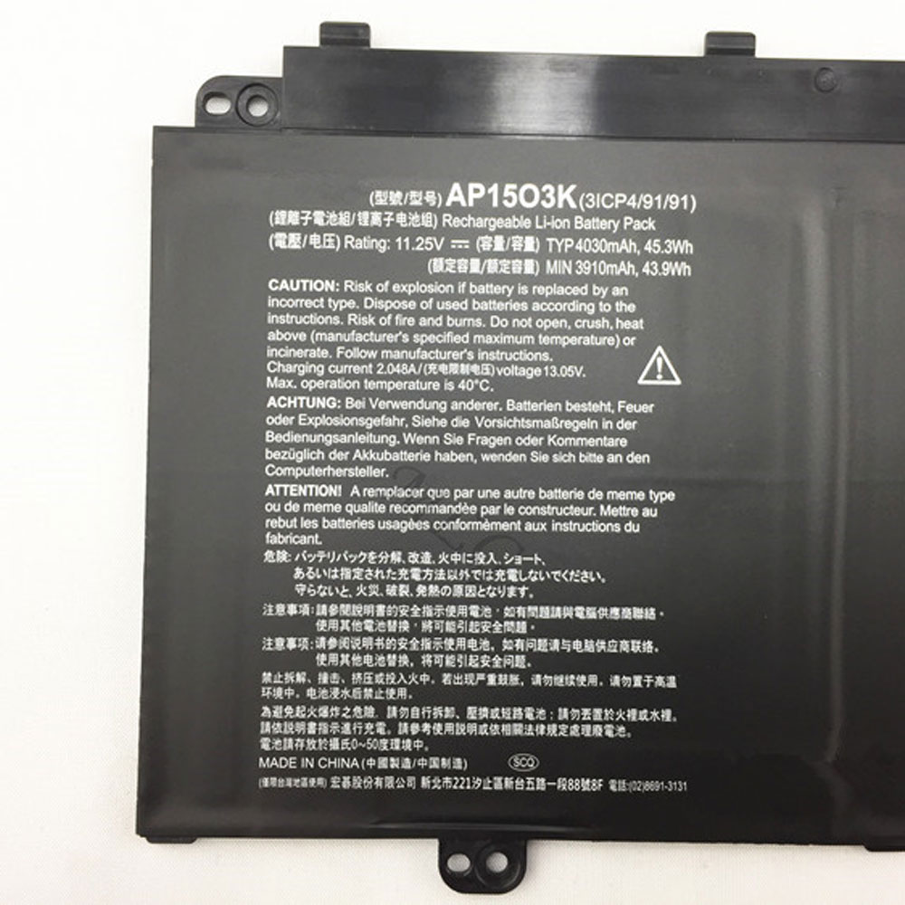 AP1503K 交換バッテリー