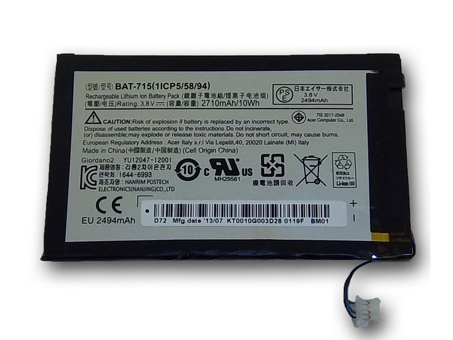 Acer Iconia Tab B1 B1 A71 Tablet Battery対応バッテリー