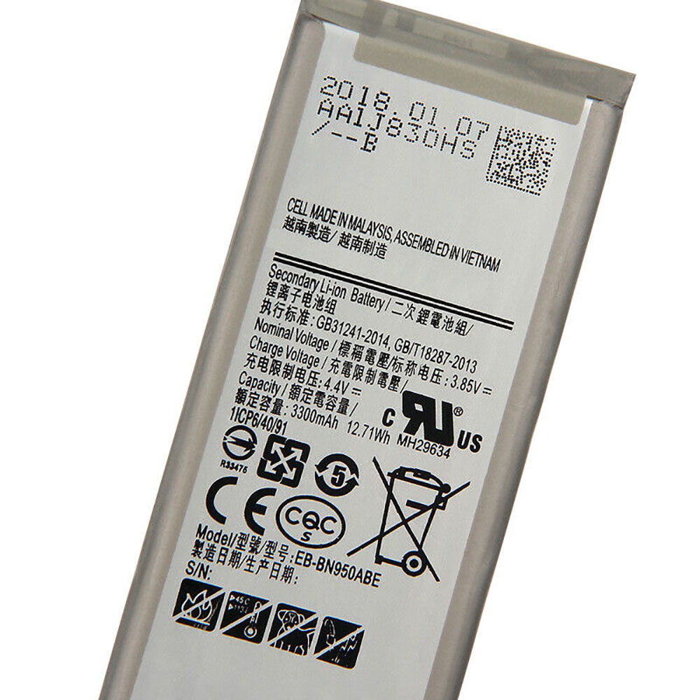 Samsung GALAXY Note8 Note 8 N9500 N9508 Project Baikal 交換バッテリー