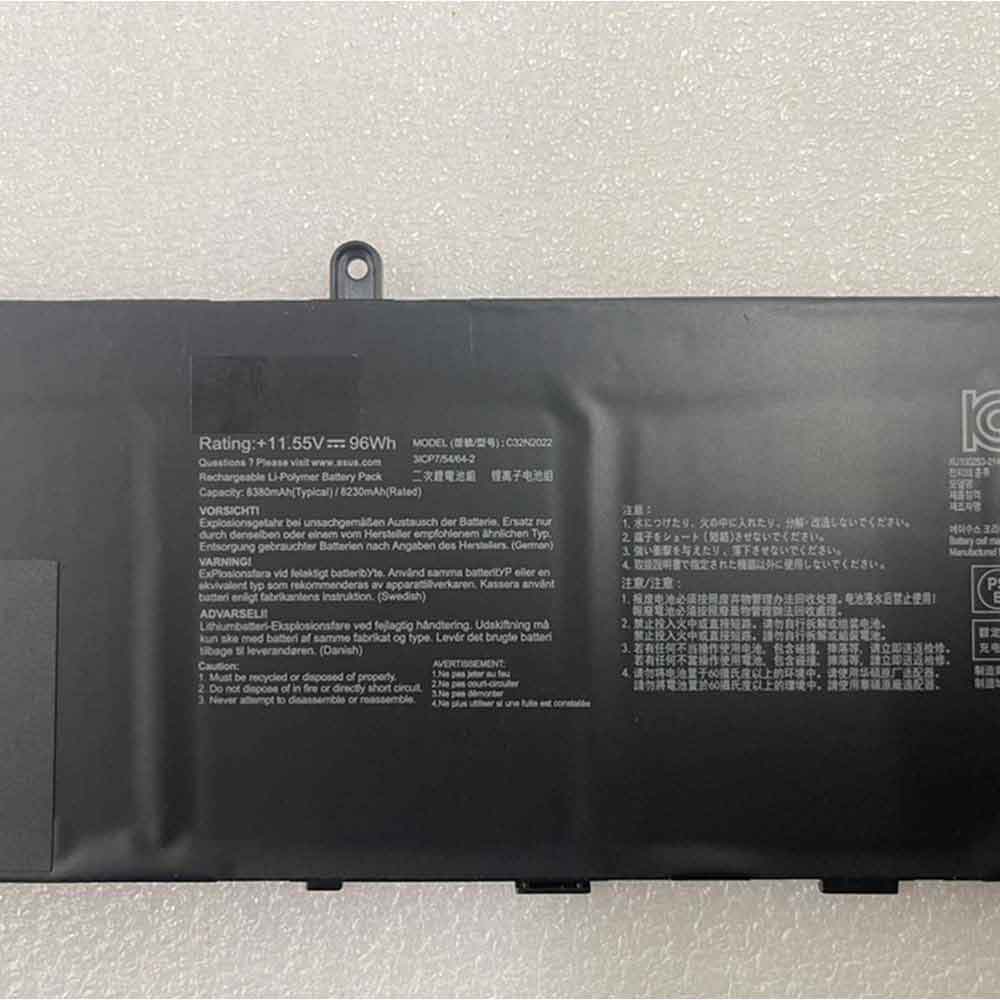 Asus VivoBook Pro 16X OLED N7600PC UM535QE 交換バッテリー