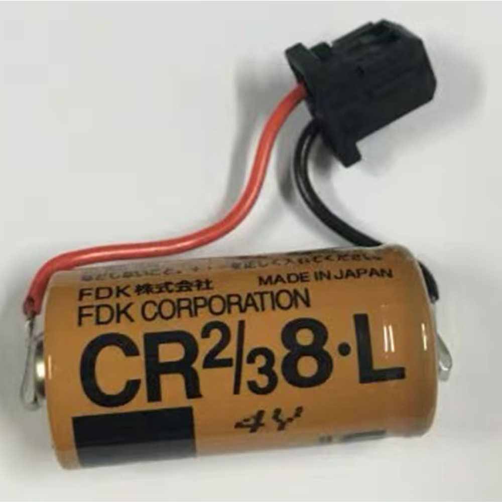 Fuji CR123A CR17335 FDK CR23 8.L with black plug対応バッテリー