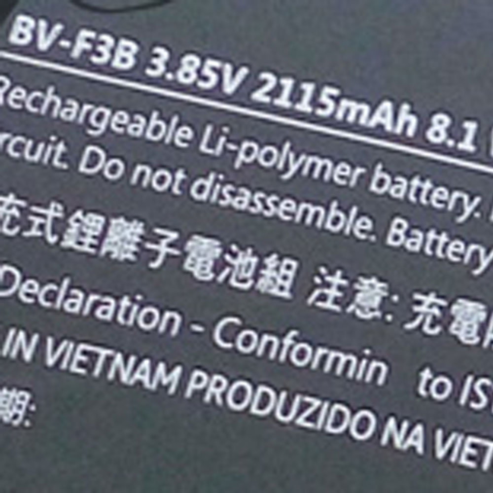 bv-f3b 交換バッテリー