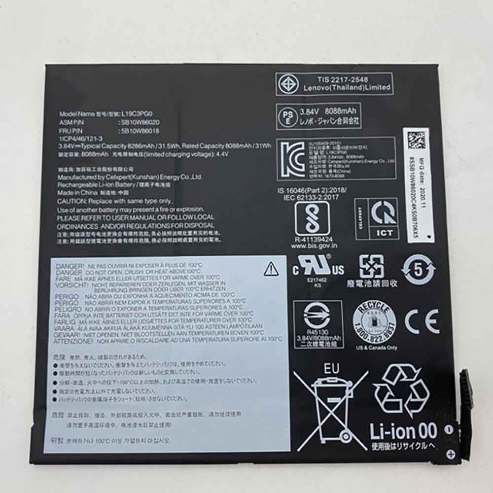 L19C3PG0 交換バッテリー