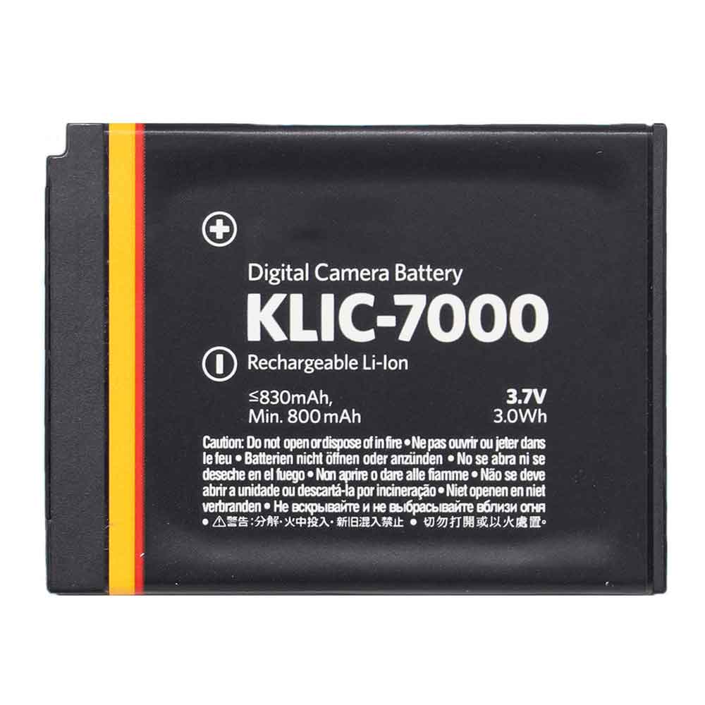 Kodak KLIC-7000 高品質のノートパソコンのバッテリー