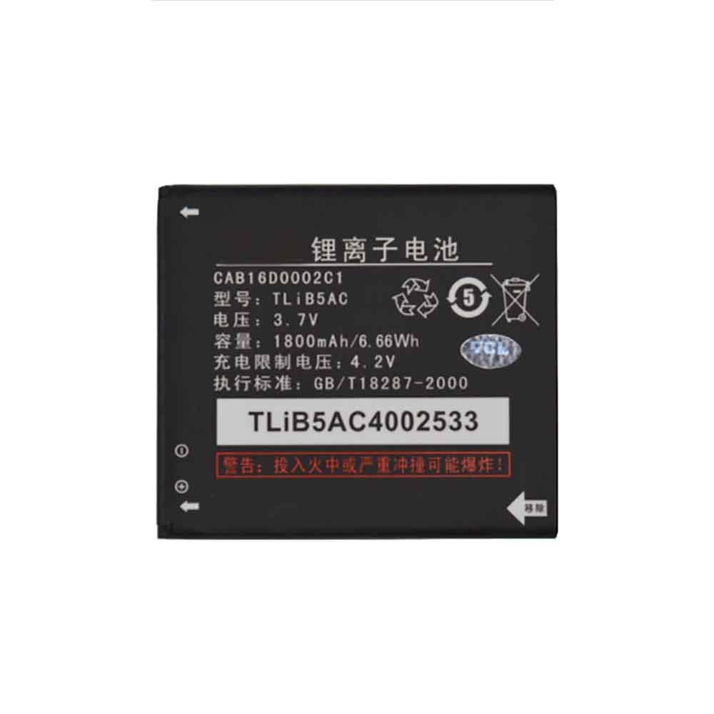 TCL TLIB5AC 高品質のノートパソコンのバッテリー