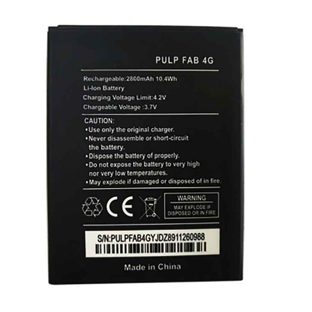 YU10349-16018-L16C3P31-1ICP3/84/wiko-Pulp-Fab-4G電池パック