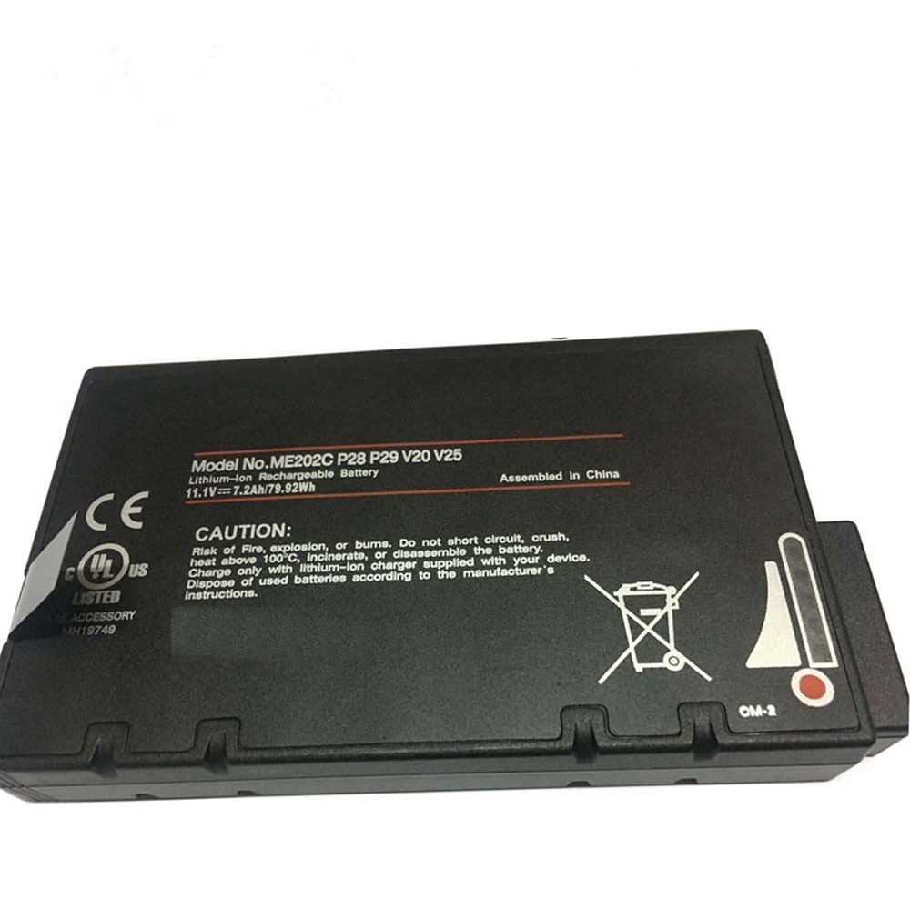 Getac RS2020 S400 V200 ME202EK ME202C 338911120104対応バッテリー