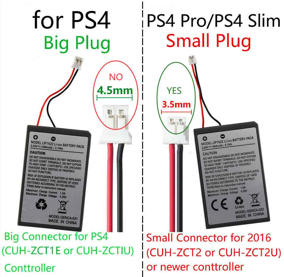 Sony PS4 Pro PS4 Slim CUH ZCT2 CUH ZCT2U対応バッテリー