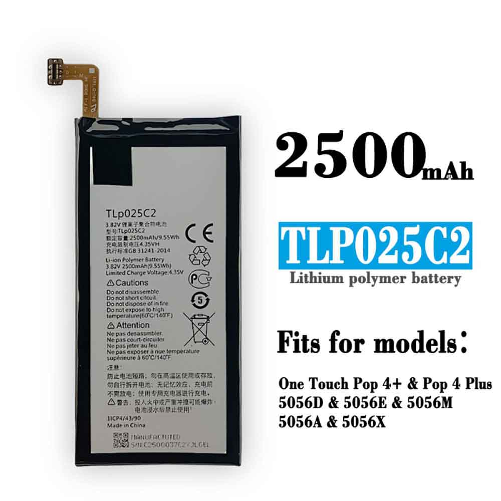 TLP025C2 3.82V 4.35V