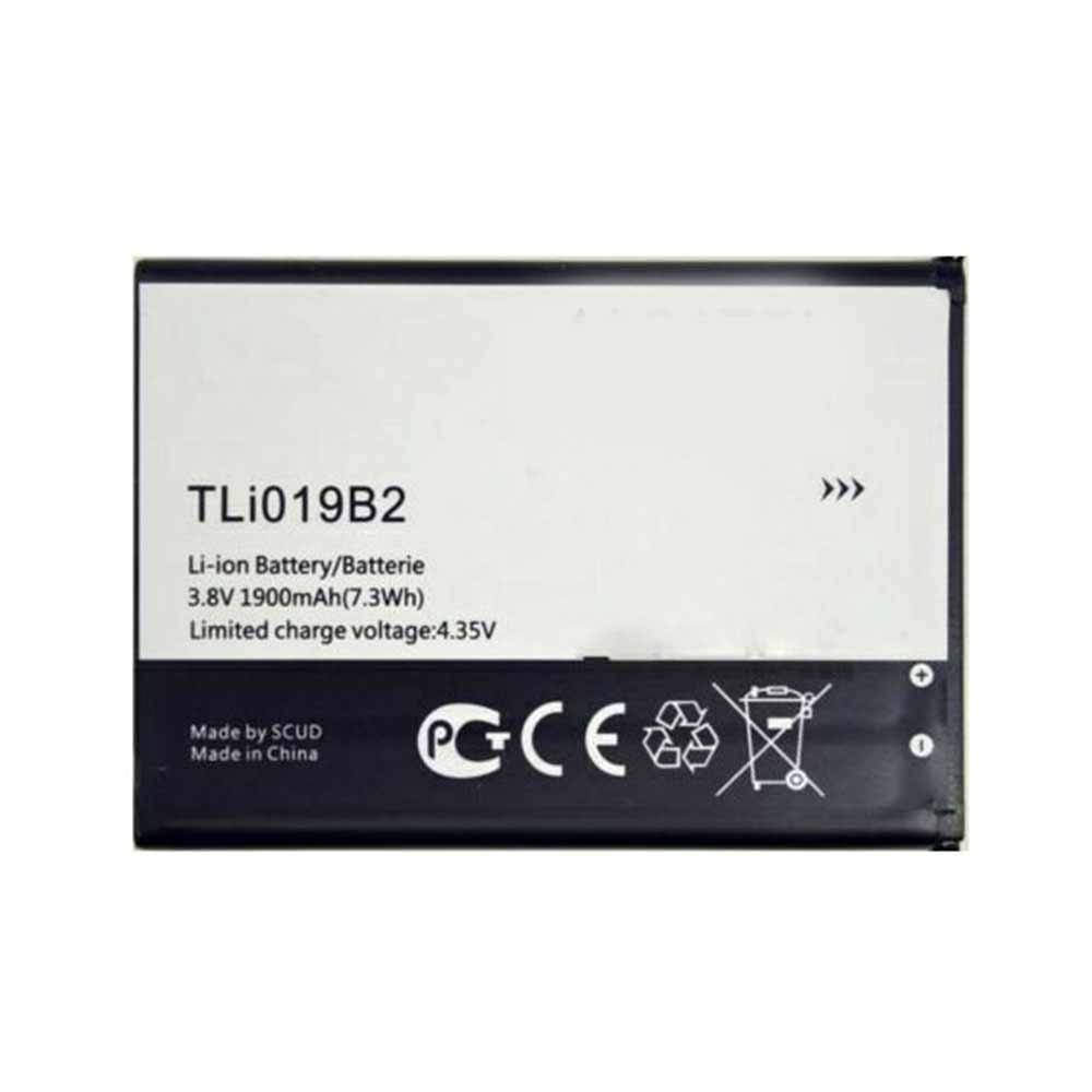 TCL OT991 992D 916D 6010 交換バッテリー