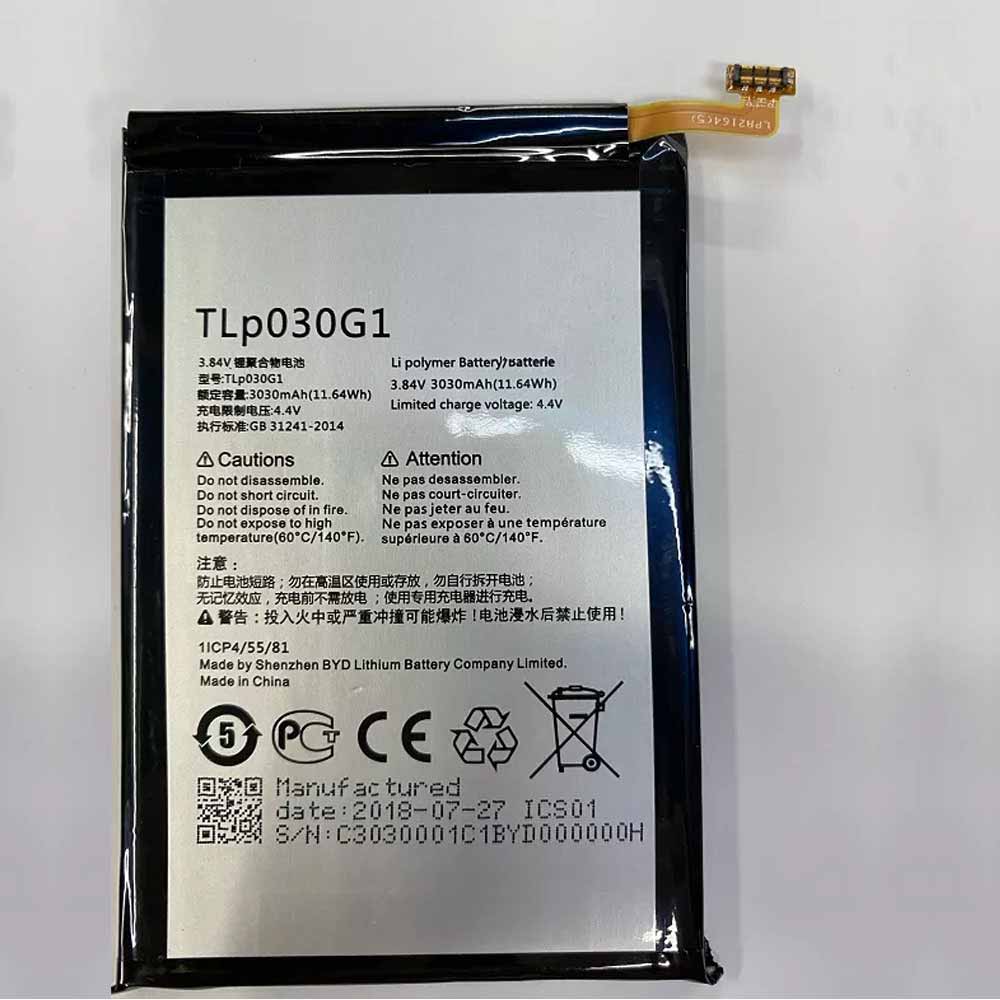 TCL TLP030G1 高品質のノートパソコンのバッテリー